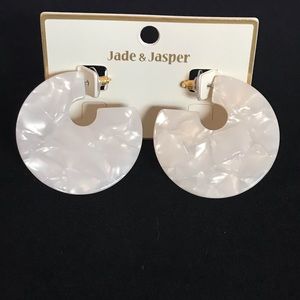 Acrylic Hoop Earrings